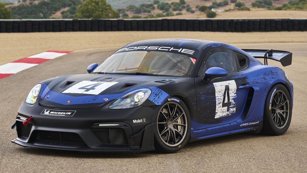 Porsche 718 Cayman GT4 RS Clubsport 2022, um carro de corrida com 500 cv