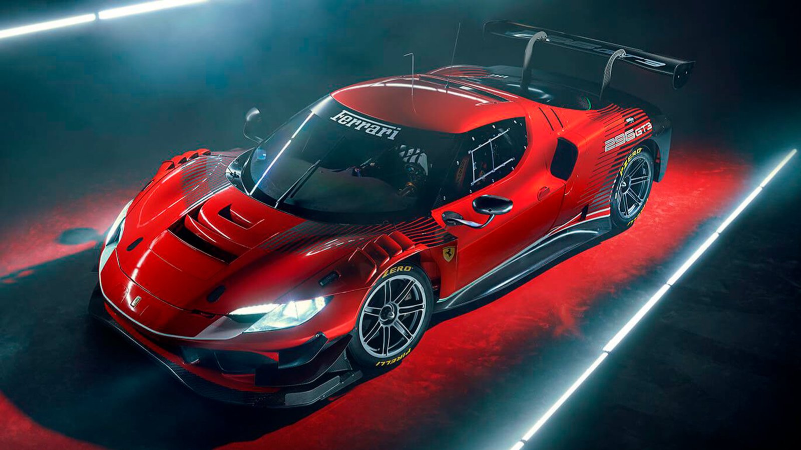Ferrari apresenta o carro de corrida 296 GT3