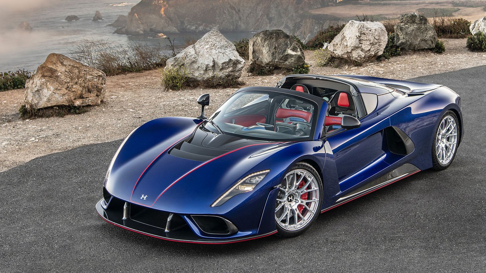 Apresentação do Hennessey Venom F5 Roadster