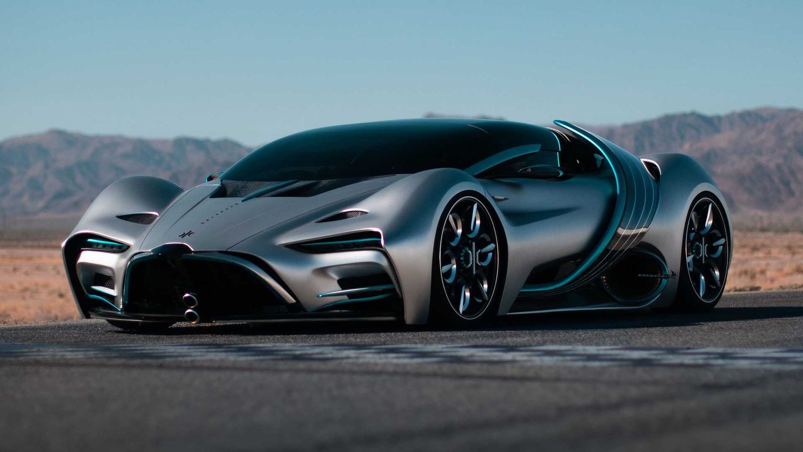 Hyperion XP1: o primeiro supercarro movido a hidrogênio tem quase 2.000 cv